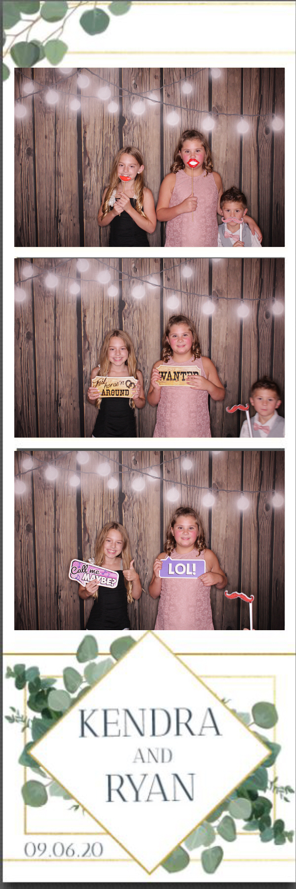 Kendra & Ryan | View more photos from the event at gallery.photoboothbillings.com/u/PhotoBoothBillings/Kendra-Ryan